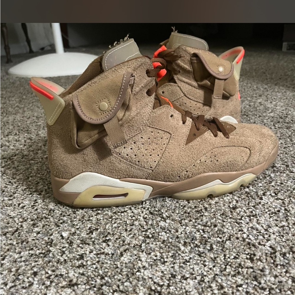 Travis Scott Jordan Retro 6 British’s Kaki